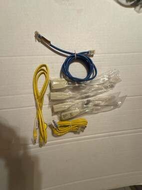 Assorted DSL Filters and Ethernet Patch Cables Lot